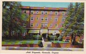 Virginia Farmville Hotel Weyanoke 1973