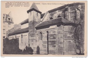 PARIS, Eglise Saint-Julien-le-Pauvre, France, 10-20s