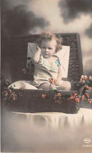 Little baby with flowers Child, People Photo Unused 