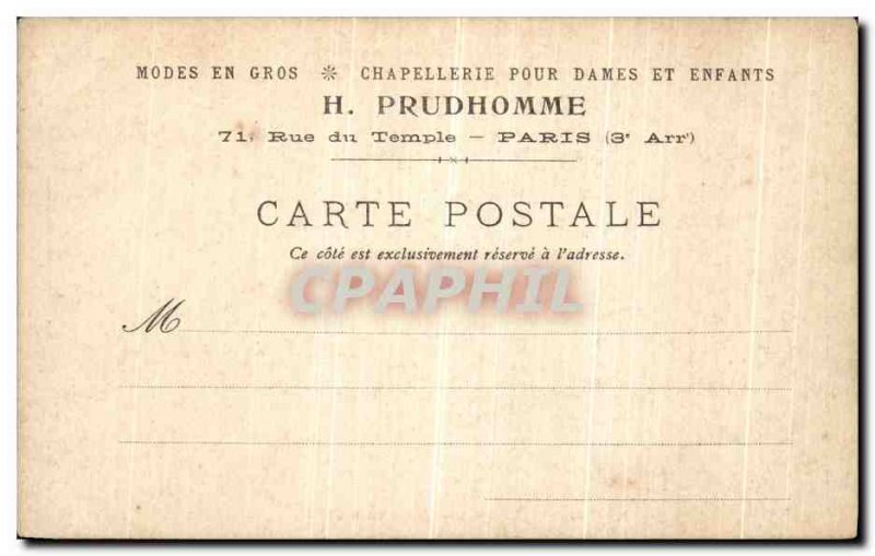 Old Postcard Paris Arc de Triomphe Etoile L