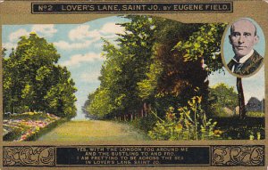 Eugene Field Lover's Lane St Jo Card No 2