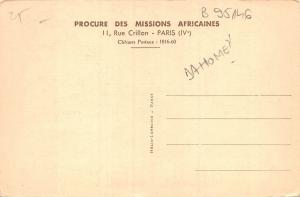 B95146 une de nos belles familles chretiennes  dahomey benin africa types