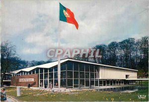 Postcard Modern Brussels pavilion portugal unverselle Brussels Exhibition 1958
