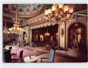 Postcard Wisser Saal, Spielbank, Baden-Baden, Germany