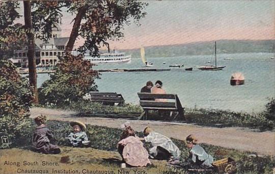 New York Chautauqua Along South Shore Chautauqua Institution 1908