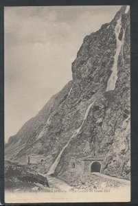 France Postcard - De Bourg-d'Oisans a La Grave - La Cascade Du Grand Clot  T3801