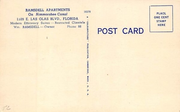 Ramsdell Apartment Fort Lauderdale, Florida  