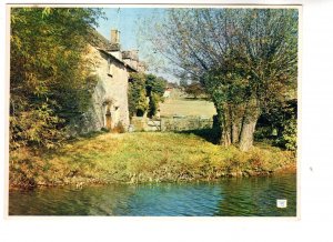 The Swan Inn, River Windrus, Swinbrook, Oxfordshire, England, Greetings From