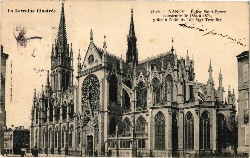 CPA Nancy-Église Saint Epvre (188164)