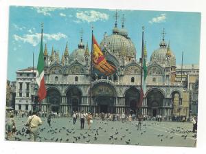 Venice Italy Venezia Basilica S Marco St Marks Cathedral Vtg Postcard 4X6