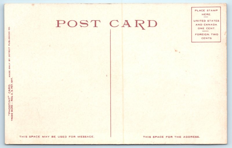 Santa Barbara CA California Hotel Potter Postcard