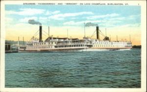 BURLINGTON VT Steamers Steamships Lake Champlain PC