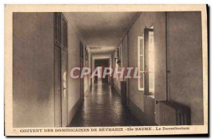 Old Postcard The Dominican Convent Of Bethanie Ste Baume Dormitorium