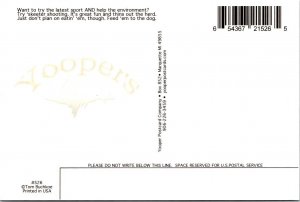 2~4X6 Postcards MI Michigan Humor YOOPER Summer/Winter Game SKEETER SHOOTIN~SNOW