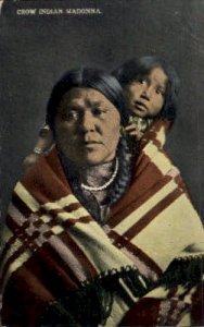 Crow Indian Madonna Unused 