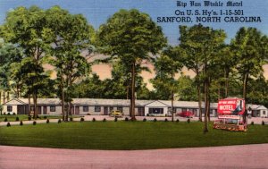 North Carolina Sanford Rip Van Winkle Motel