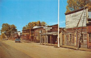 NEVADA CITY, MT Alder Gulch Montana Mining Town Street Scene 1974 Postcard