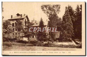 Postcard Old Nievre Saint Honore Les Bains Grand ND Park