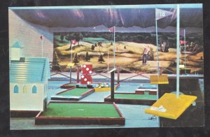 SCRANTON PENNSYLVANIA LOMMA CHAMPIONSHIP MINIATURE GOLF COURSE POSTCARD