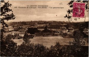 CPA Env. de LIMOGES - SOLIGNAC - Vue panoramique (390526)