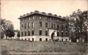 Postcard McMillan Laboratory at Albion College in Albion, Michigan