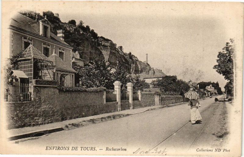 CPA Env. de TOURS - ROCHECORBON (227093)