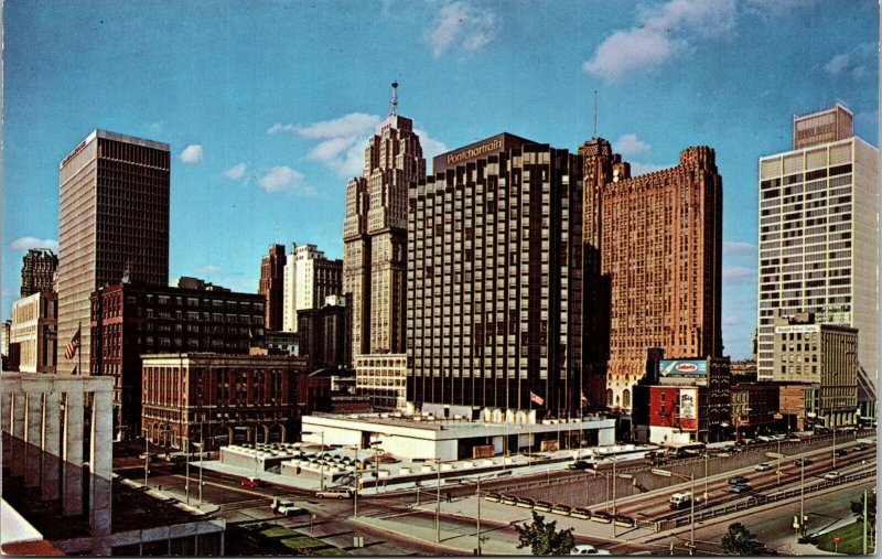 Detroit Michigan MI Cobo Hall Postcard VTG UNP Dexter Vintage Unused Chrome 