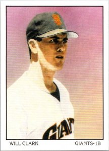 1990 Score Baseball Card Will Clark San Francisco Giants sk10615