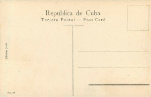 c1910 Lithograph Postcard; Habana Cuba Prado y San Lazaro Mto & Zenea, Ed. Jordi