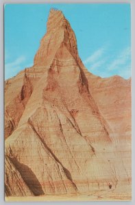 State View~Baldand Spiral @ Badlands South Dakota~Vintage Postcard