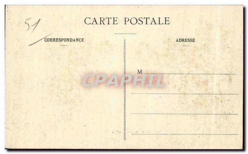 Postcard Old Ste menehould the city & # 34hotel