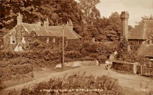 FITTLEWORTH SUSSEX ENGLAND~A PRETTY CORNER-REAL PHOTO POSTCARD