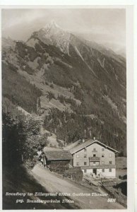 Austria Postcard - Brandberg Im Zillergrund 1092m Gasthaus Thanner Ref  TZ10208