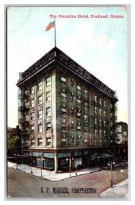 Cornelius Hotel Portland OR Oregon DB Postcard W9