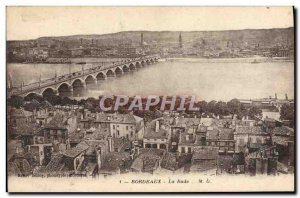 Old Postcard Bordeaux La Rade