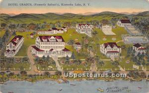 Hotel Gradus Kiamesha Lake NY 1952