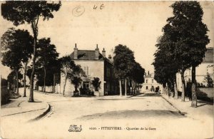 CPA PITHIVIERS - Quartier de la Gare (631734)