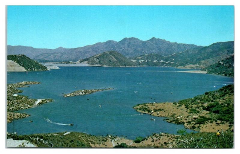 Silverwood Lake, CA Postcard *5N26