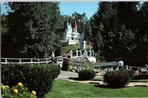 Chrome TOURIST ATTRACTION Glen In Bartlett - Near Conway New Hampshire NH AH8915