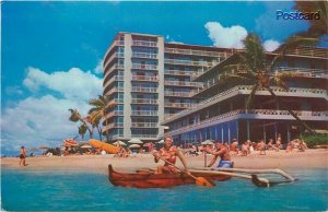 HI, Honolulu, Waikiki, Hawaii, The Reef Hotel, Mike Roberts No. SC3415