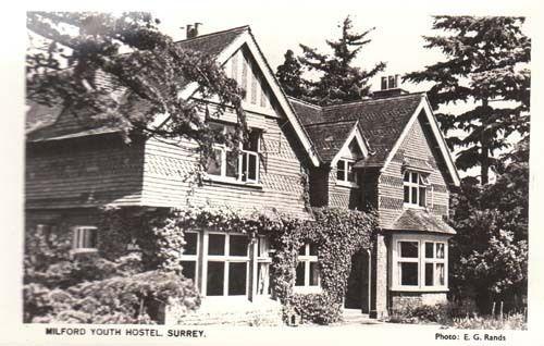 Milford Youth Hostel Surrey Mint Real Photo Vintage RPC YMCA Style Postcard