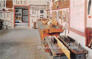 Carpentry Shop, The Shaker Museum Old Chatham, NY, USA Unused 