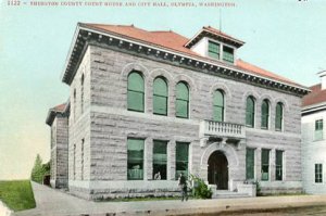 WA - Olympia, Thurston County Courthouse & City Hall