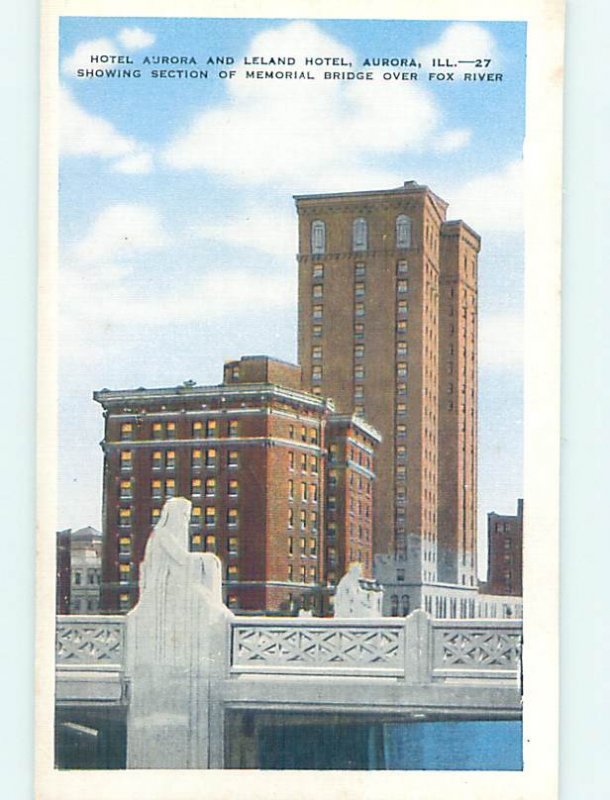 Linen HOTEL SCENE Aurora Near Chicago Illinois IL AE1453 United