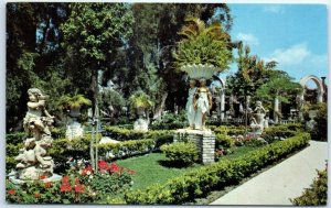 Postcard - The East Garden at Kapok Tree Inn - Clearwater, Florida