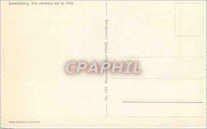 Postcard Modern Luxembourg Aerial City View