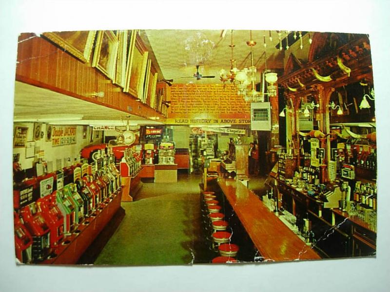 pre-1980 SILVER QUEEN RESTAURANT Virginia City Nevada NV Postcard y7687