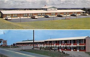 View Motel - Malone, New York NY Postcard