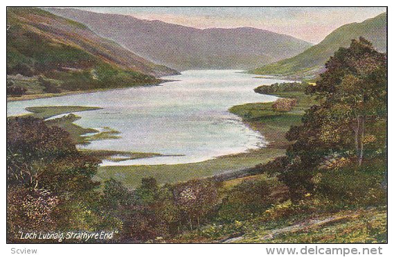 Loch Lubnaig, Strathyre End, Perthshire, Scotland, UK, 1900-1910s