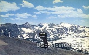 Highest Point, Trail Ridge - Rocky Mountain National Park, Colorado CO